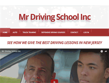Tablet Screenshot of mrdrivingschool.com